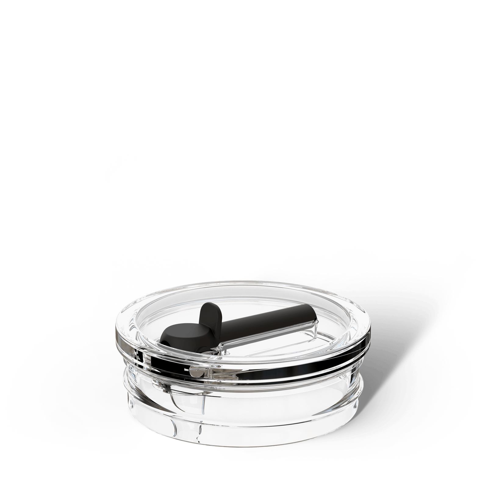 Sunny Shen Thicc Buddy Flip Straw Lid | Clear