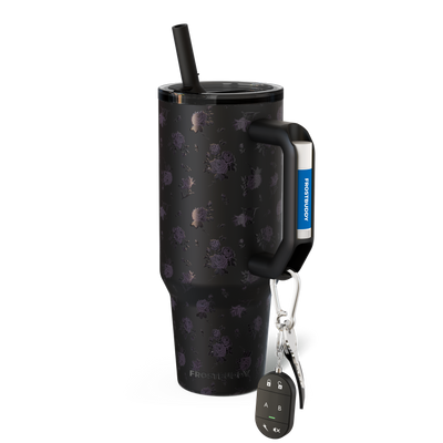 Thicc Buddy 40oz | Black Floral