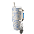 Thicc Buddy 40oz | Blue Floral