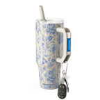 Thicc Buddy 40oz | Blue Floral