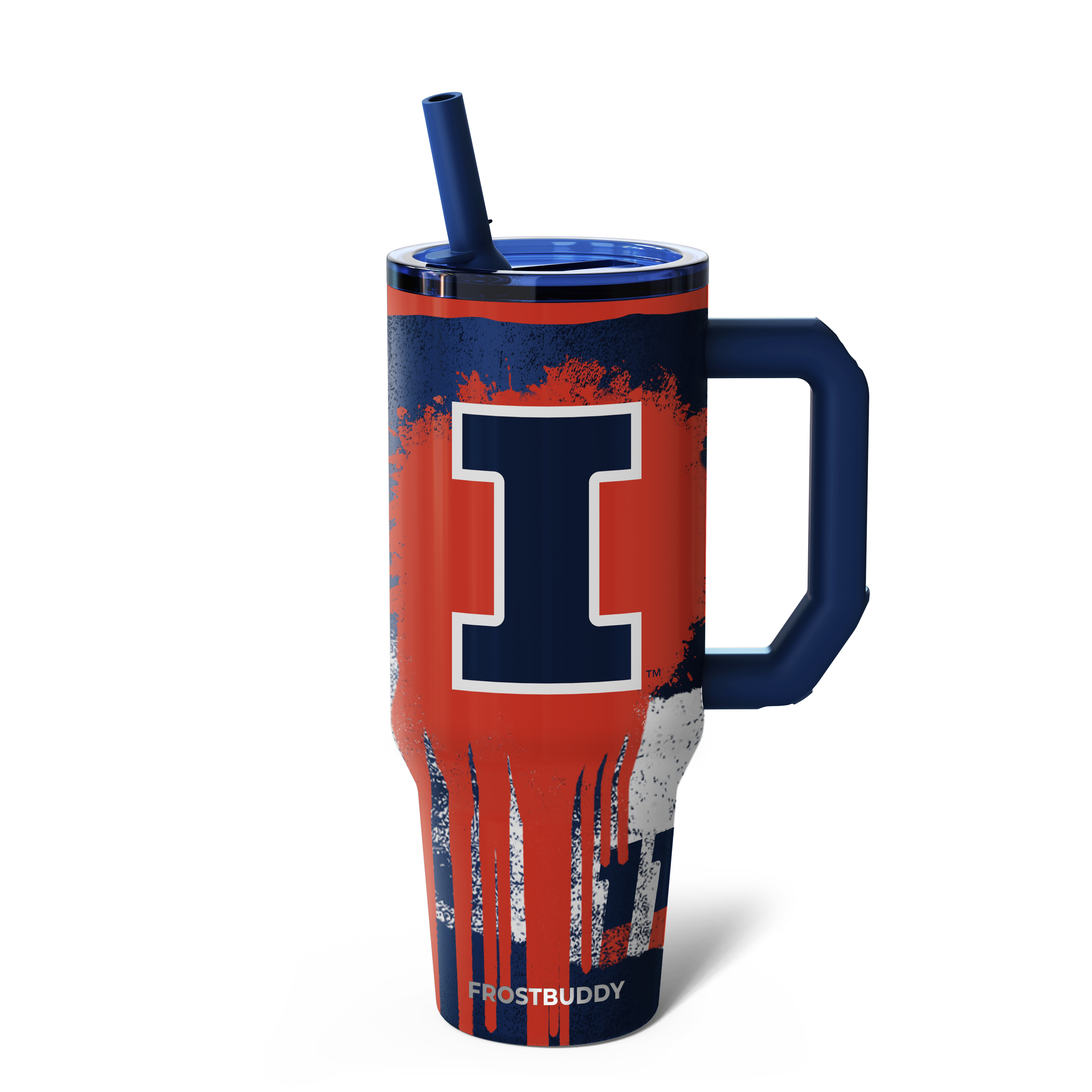 Thicc Buddy 40oz | Illinois Fighting Illini | Drip