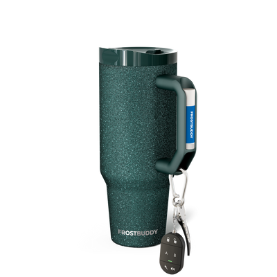 Thicc Buddy 40oz | Forest Green Glitz