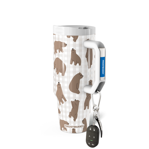 Thicc Buddy 40oz | Gingham Bear