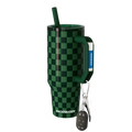 Thicc Buddy 40oz | Green Checkered
