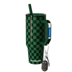 Thicc Buddy 40oz | Green Checkered