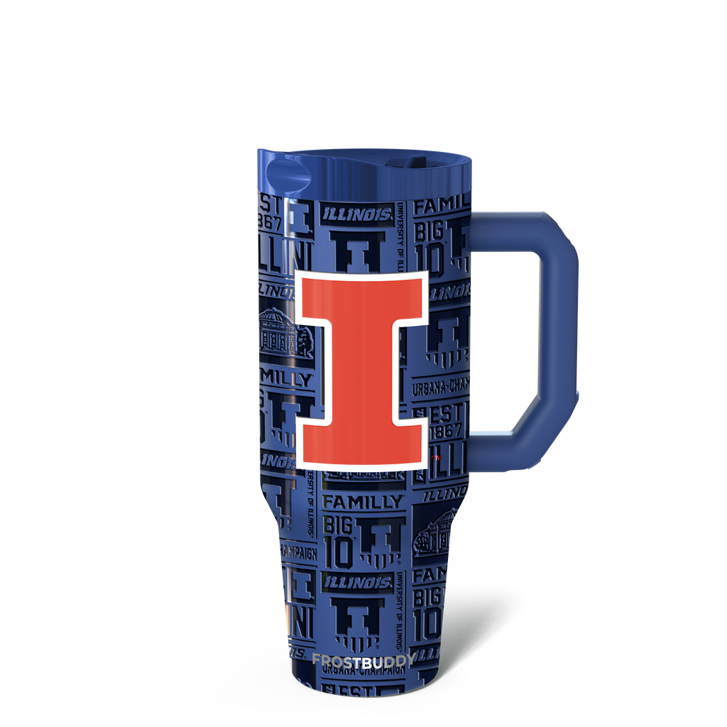 Thicc Buddy 40oz | Illinois Fighting Illini | Legacy