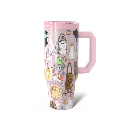 Thicc Buddy 40oz | Kitty Chaos