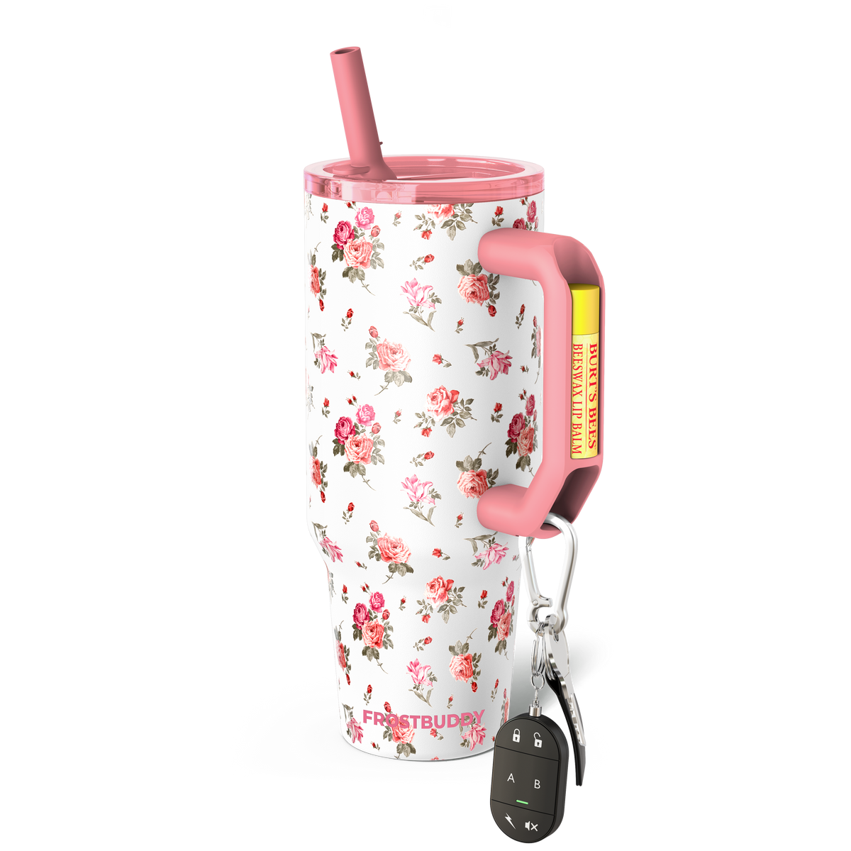 Thicc Buddy 40oz | Pink Floral
