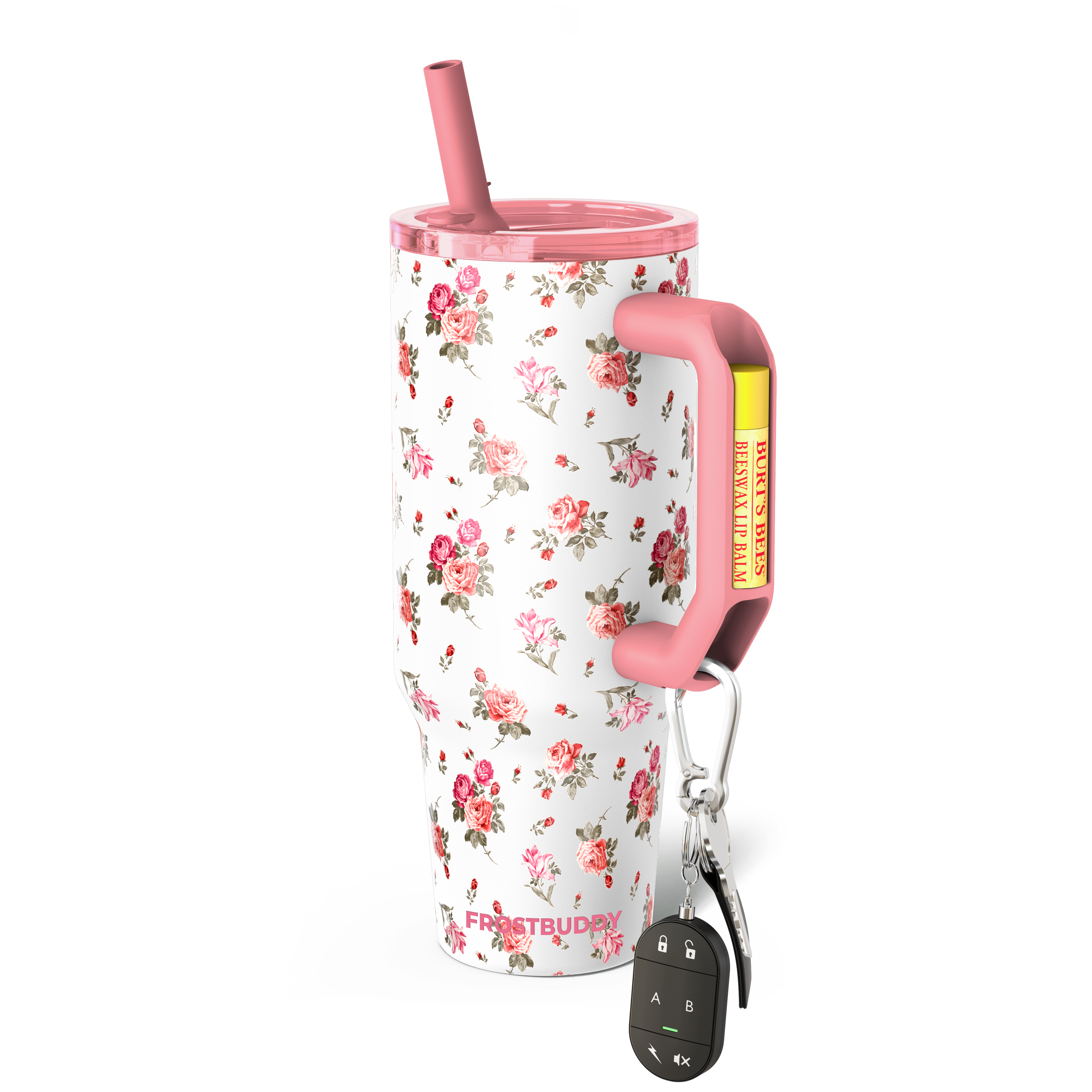 Thicc Buddy 40oz | Pink Floral