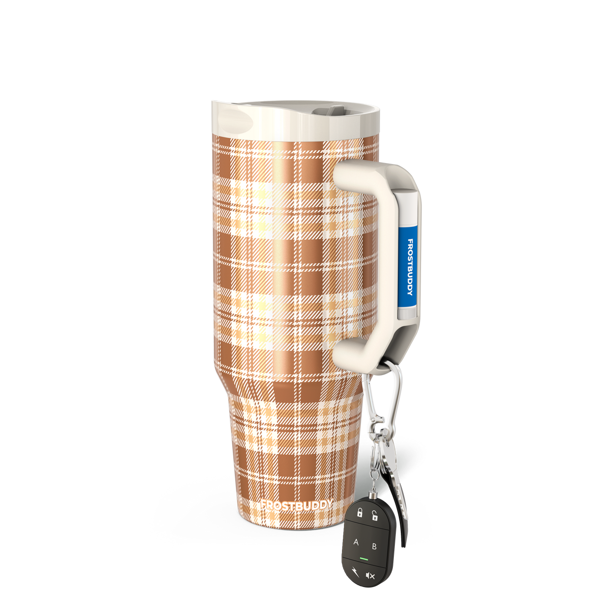 Thicc Buddy 40oz | Pumpkin Patch Plaid