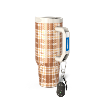 Thicc Buddy 40oz | Pumpkin Patch Plaid