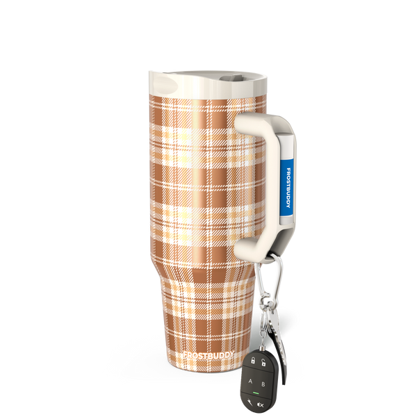 Thicc Buddy 40oz | Pumpkin Patch Plaid