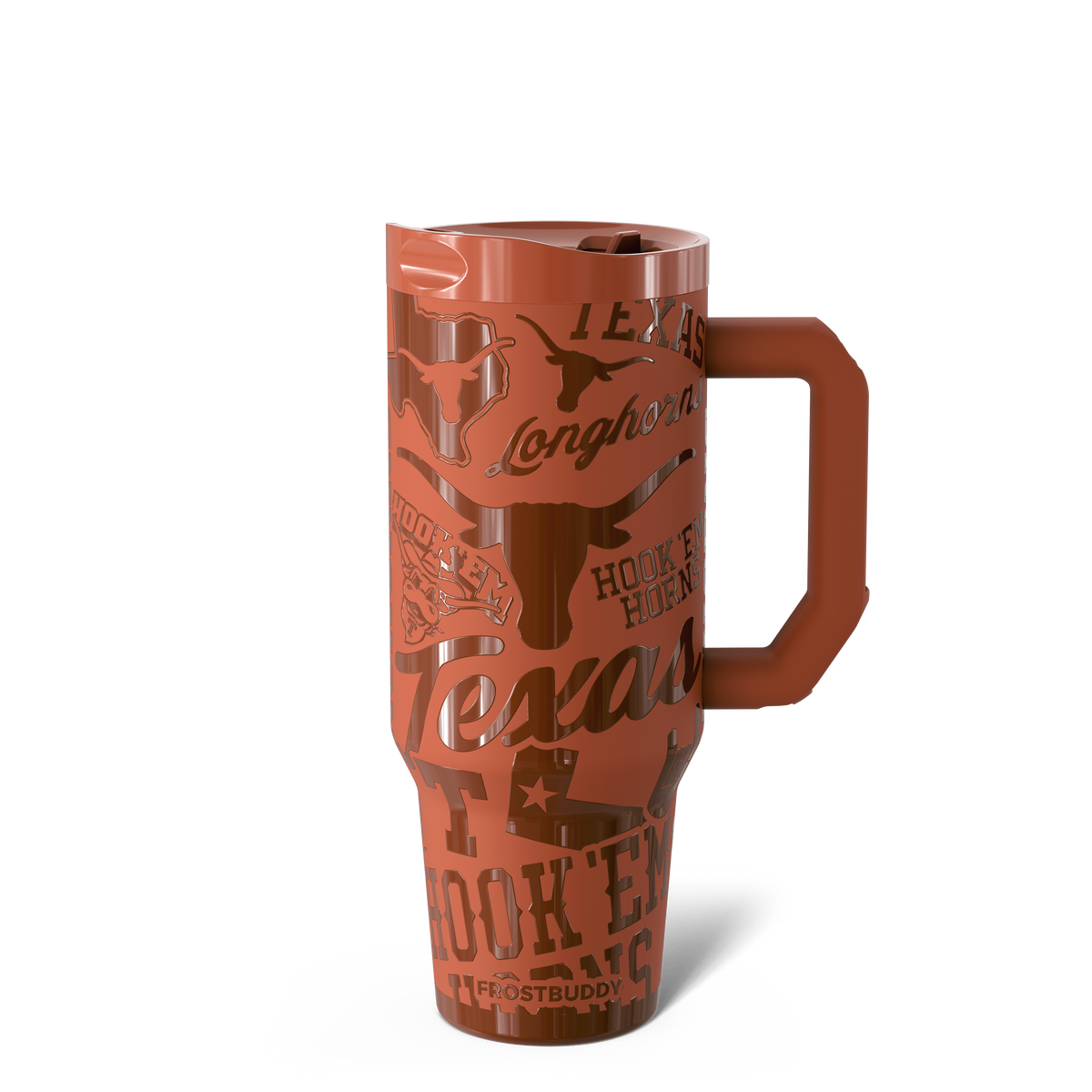 Thicc Buddy 40oz | Texas Longhorns | Color Rush