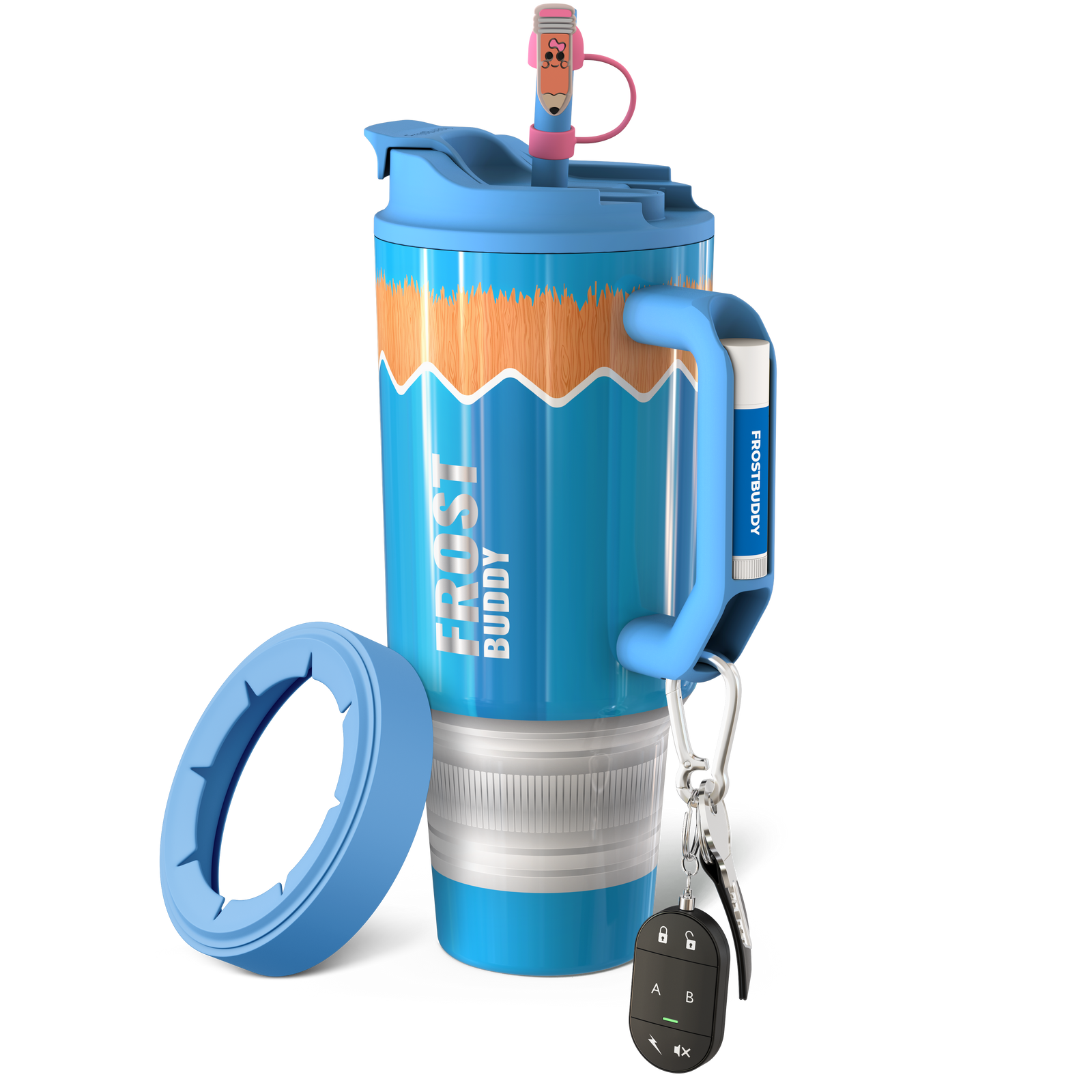 Thicc Buddy 50oz | Blue Pencil