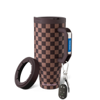 Thicc Buddy 50oz | Espresso Checkered