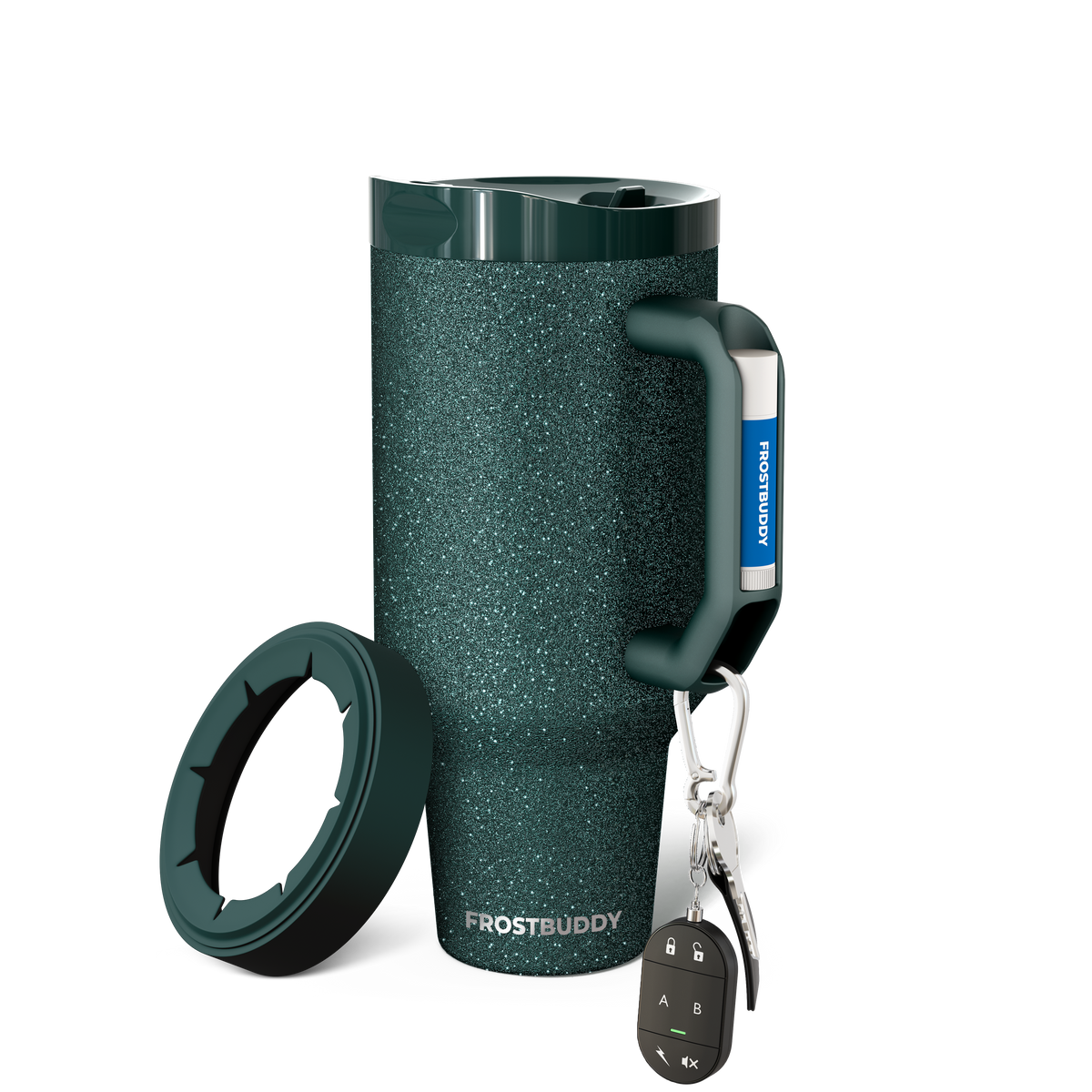 Thicc Buddy 50oz | Forest Green Glitz