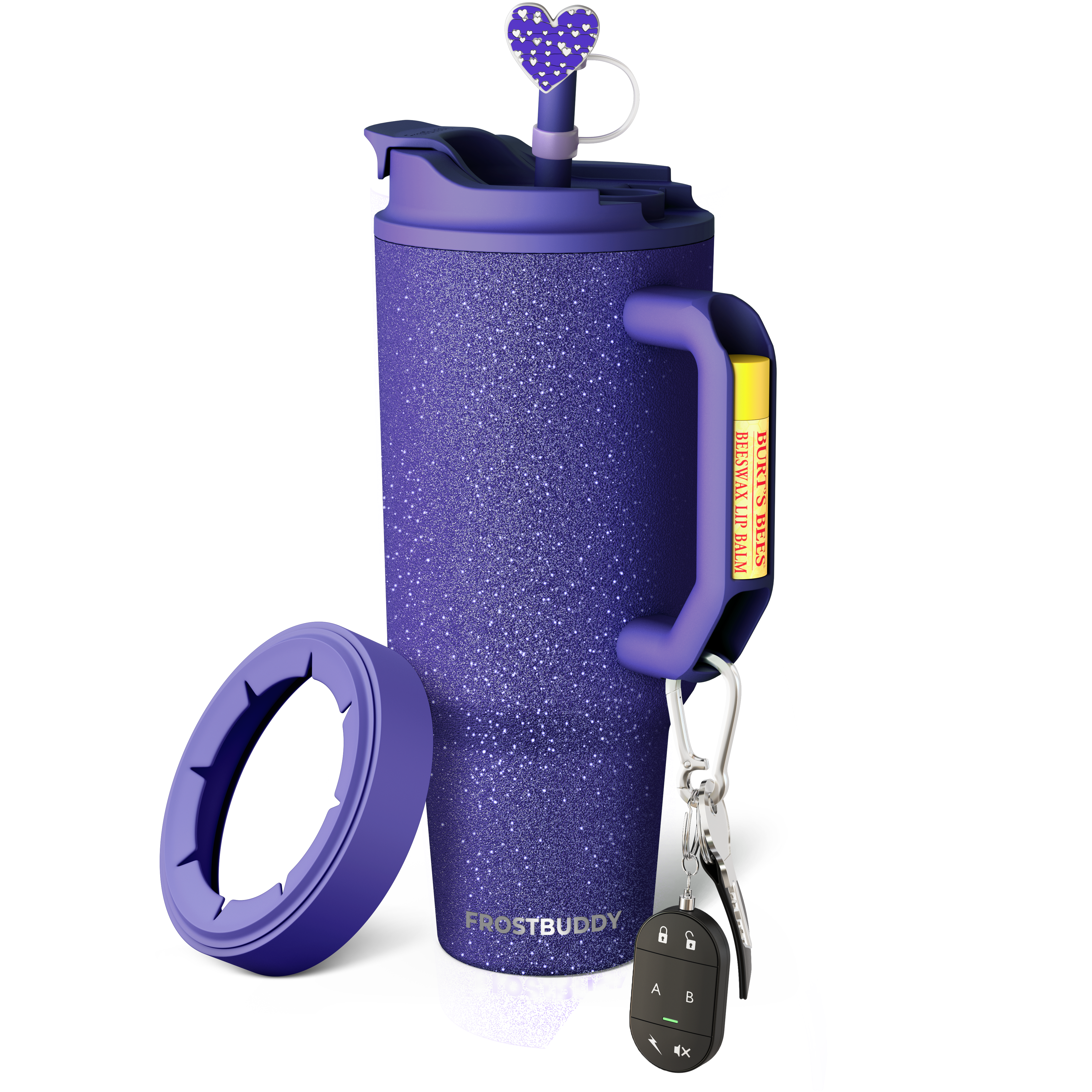 Thicc Buddy 50oz | Purple Glitz