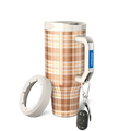 Thicc Buddy 50oz | Pumpkin Patch Plaid