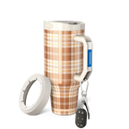 Thicc Buddy 50oz | Pumpkin Patch Plaid