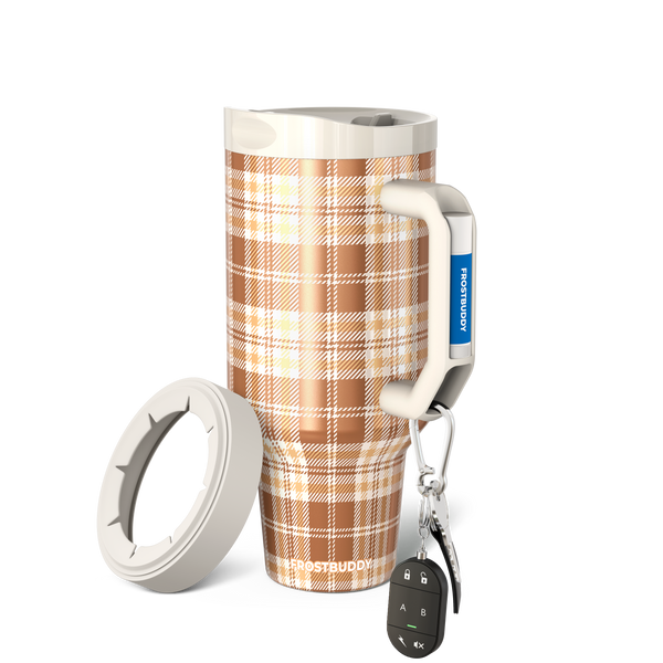 Thicc Buddy 50oz | Pumpkin Patch Plaid