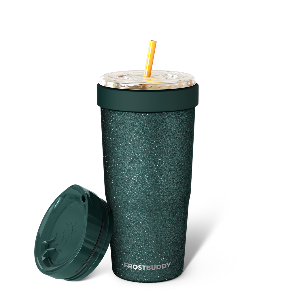 To-Go Buddy | Forest Green Glitz