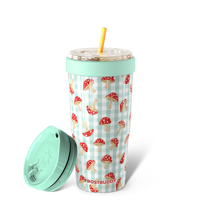 To-Go Buddy | Gingham Mushrooms