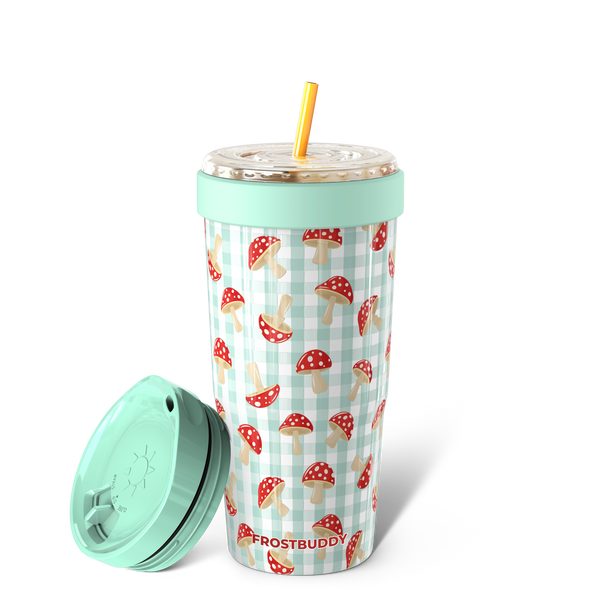 To-Go Buddy | Gingham Mushrooms
