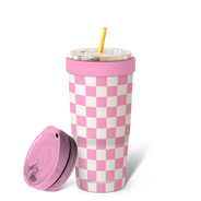 Pink Checkered