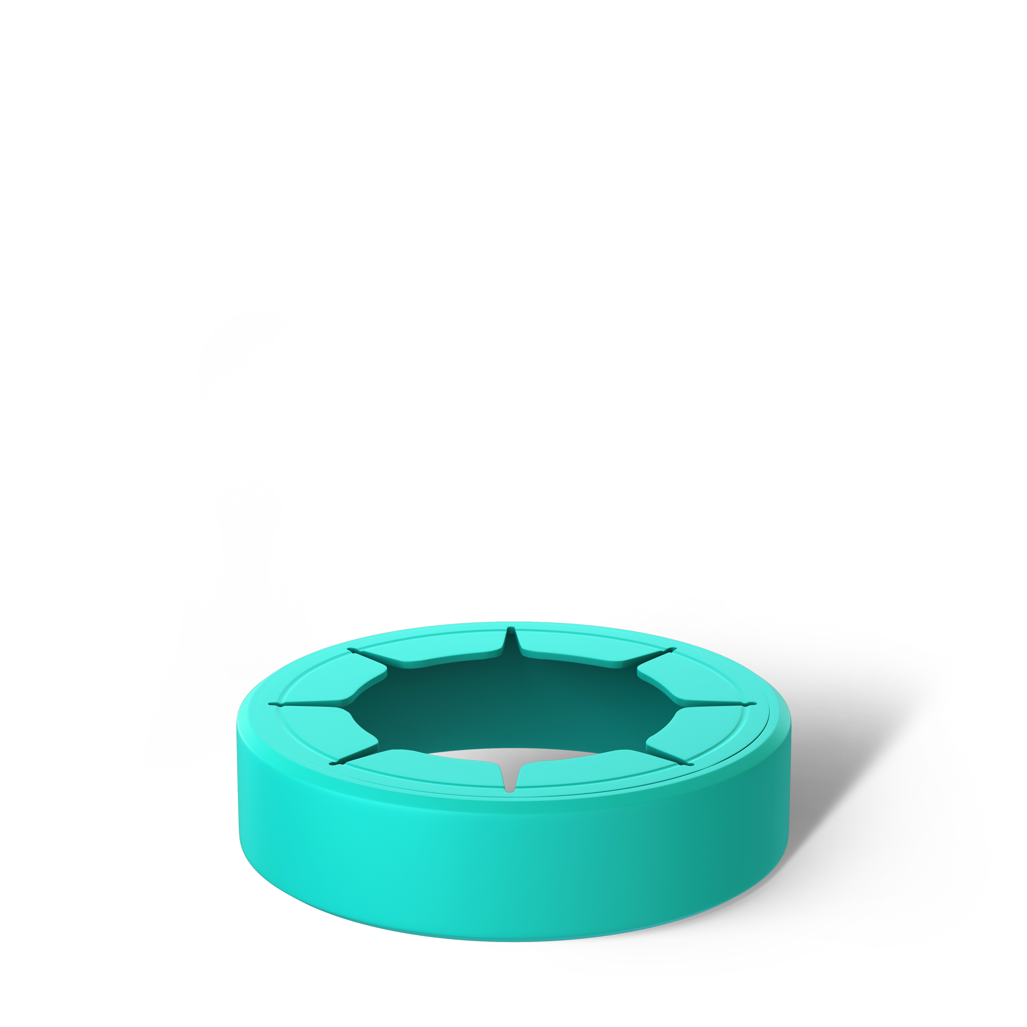 Replacement Silicone | To-Go Buddy | Teal Glitz