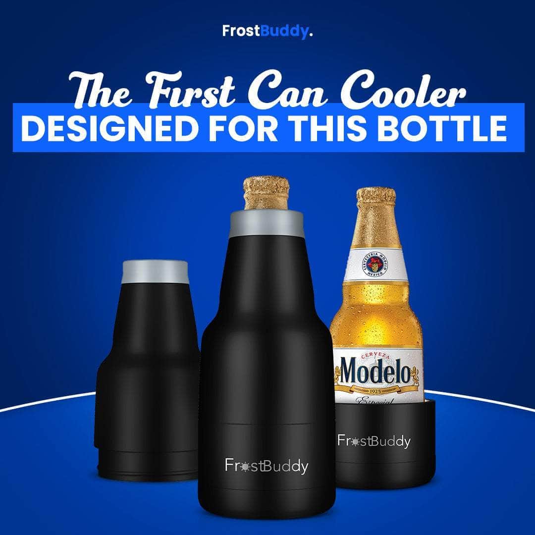 Chubby Buddy | Modelo Bottle Cooler - Keep Your 12oz Modelo Bottles Cold for 12+ Hours | Frost Buddy